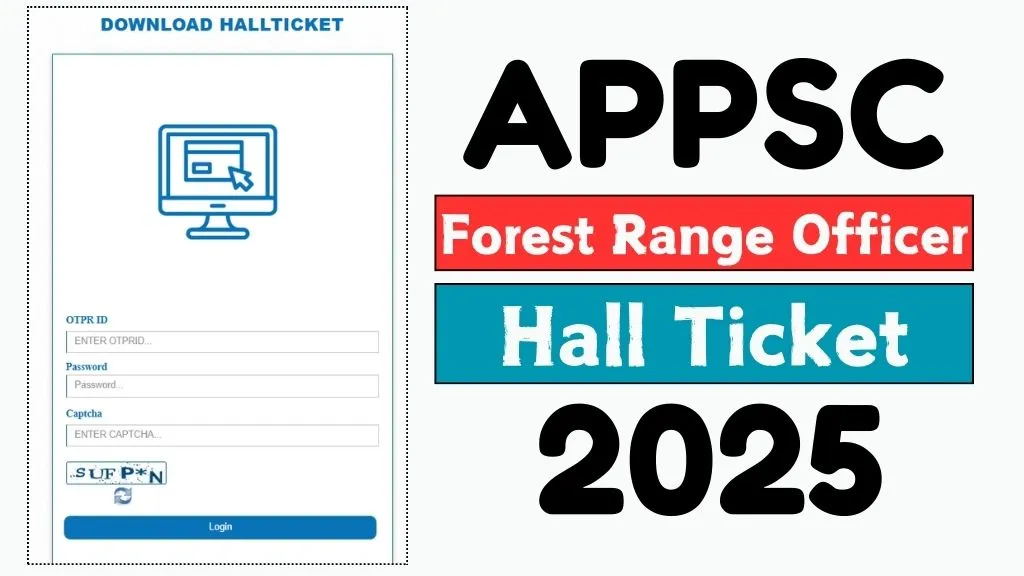 APPSC FRO Admit Card 2025