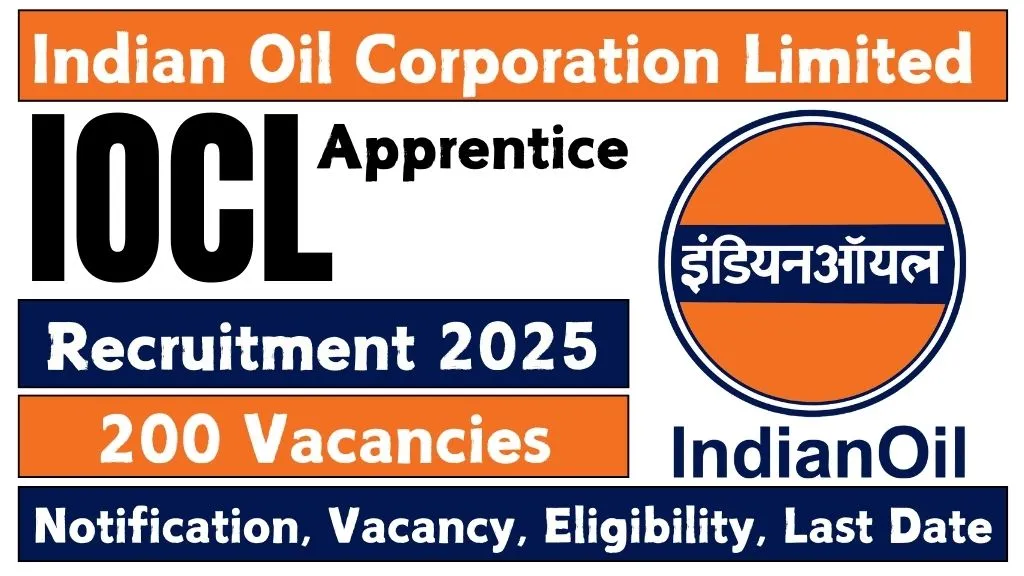 IOCL Apprentice Recruitment 2025