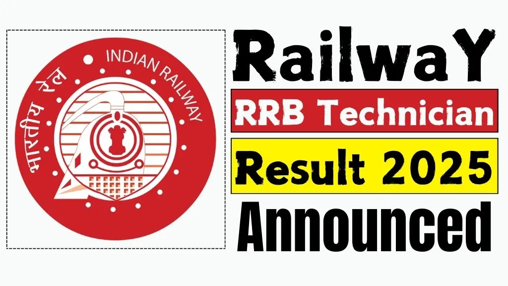 RRB Technician Result 2025