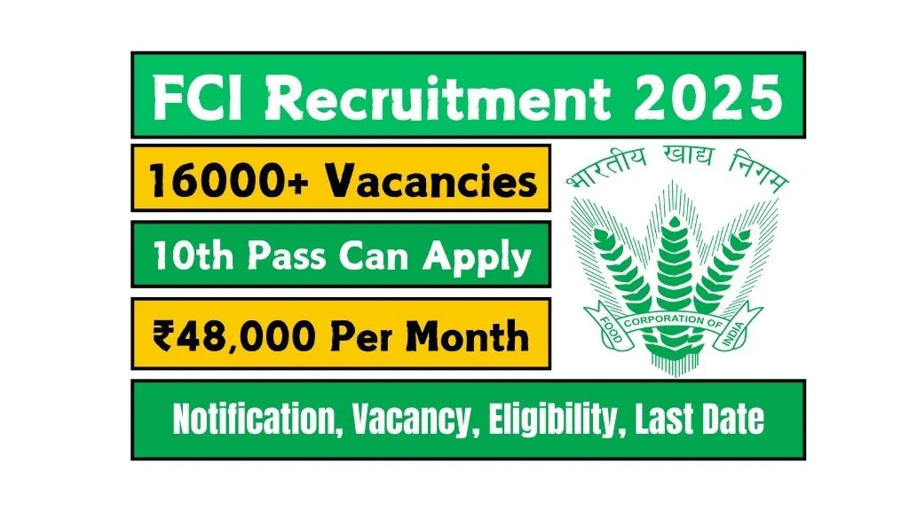FCI Recruitment 2025