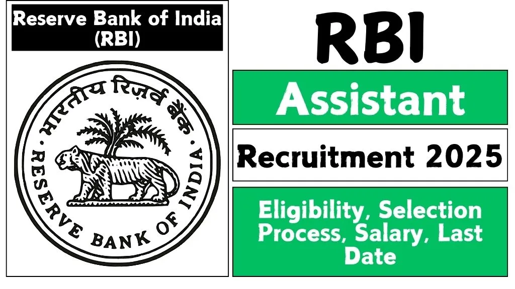 RBI Assistant Recruitment 2025